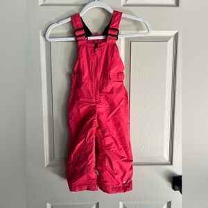 Columbia Kids Snow Bib Overalls 2T Pink